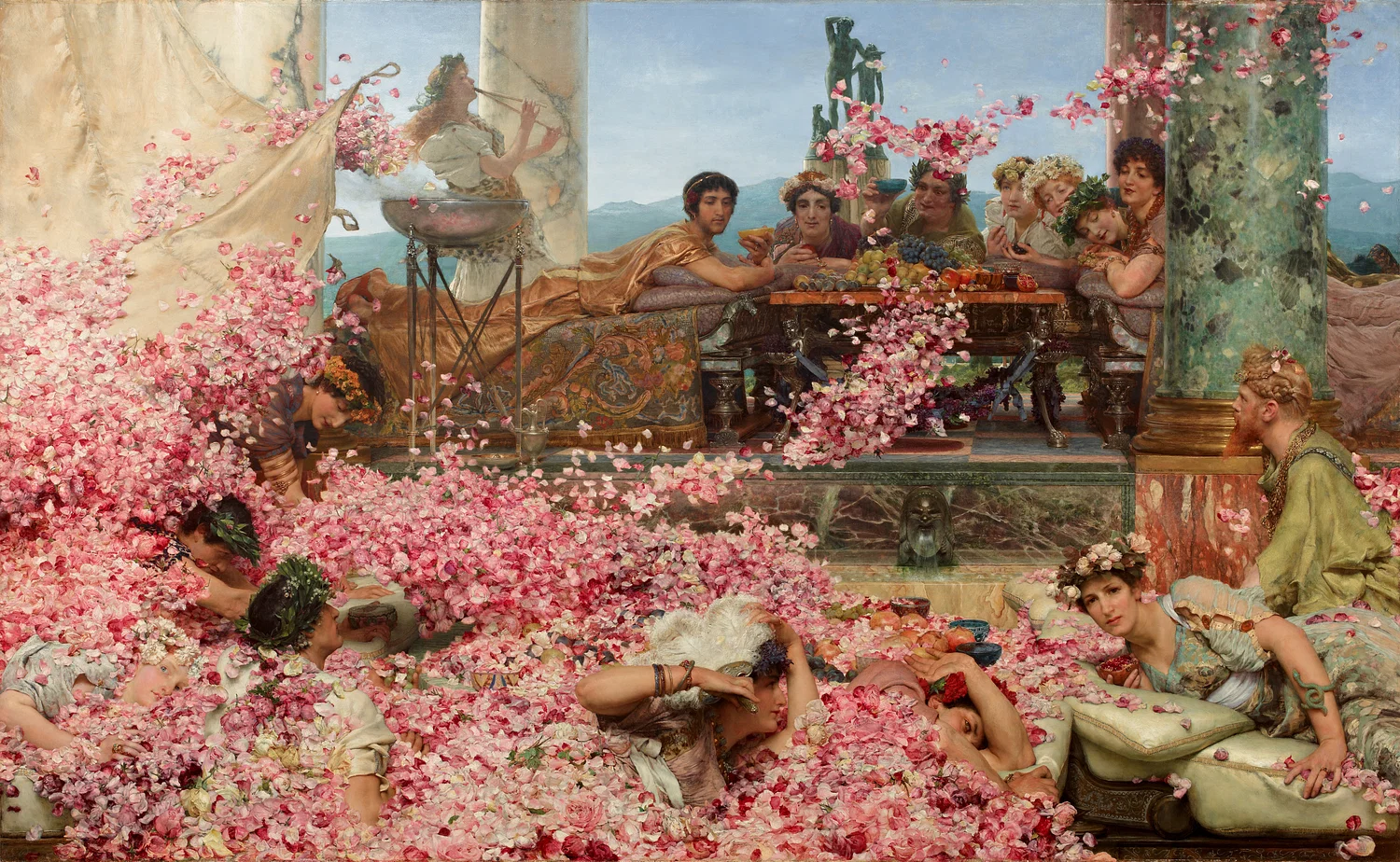 las rosas de heliogábalo